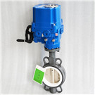 防爆電動(dòng)對(duì)夾蝶閥
