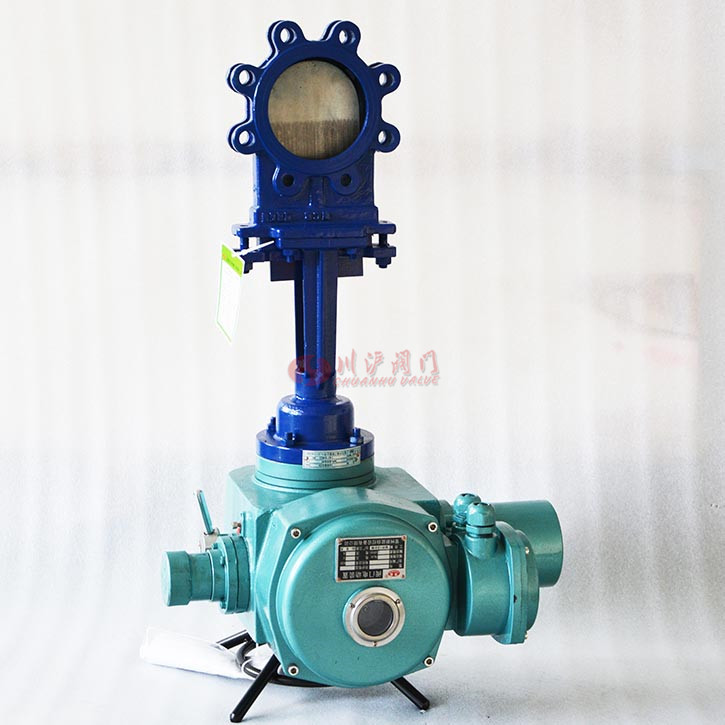 電動(dòng)刀閘閥實(shí)物圖